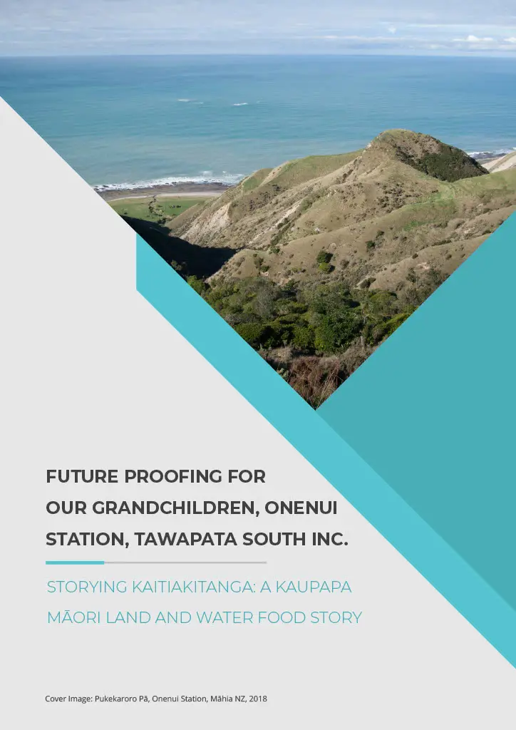Futureproofing for our grandchildren document title page